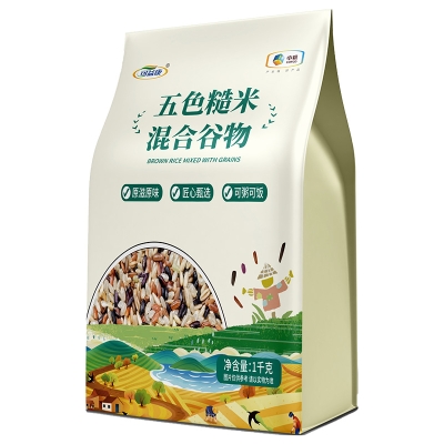 可益康五色糙米1kg   