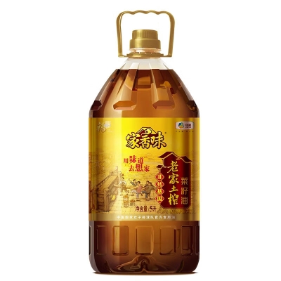 福临门家香味老家土榨菜籽油5L