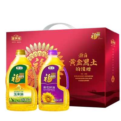 福临门健康食用油礼盒1.8L