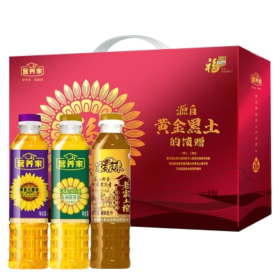 福临门营养家食用油礼盒400ml