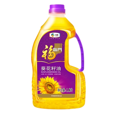 福临门压榨一级葵花籽油1.8L