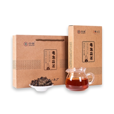 中茶老友茯茶礼盒800g