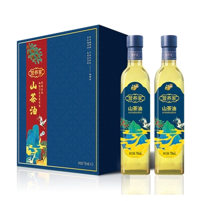 福临门营养家山茶油礼盒750ml