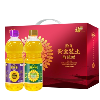 福临门营养家食用油礼盒700ml